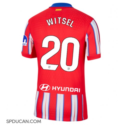 Muški Nogometni Dres Atletico Madrid Axel Witsel #20 Domaci 2024-25 Kratak Rukav